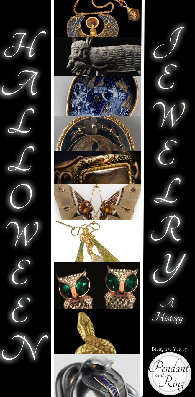 Spooky Halloween Jewelry and a Creepy Gothic&nbsp;Spoon