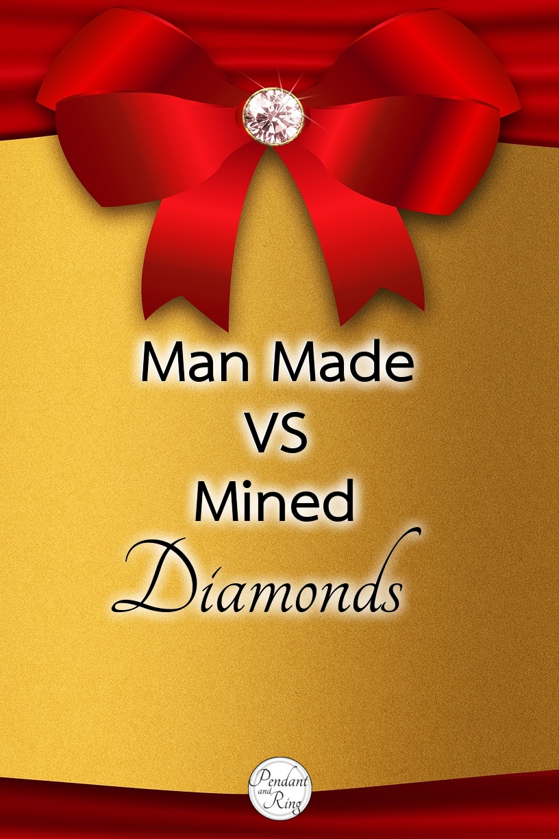 Pin it! Man Made vs Mined Diamonds