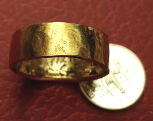 gold ring band