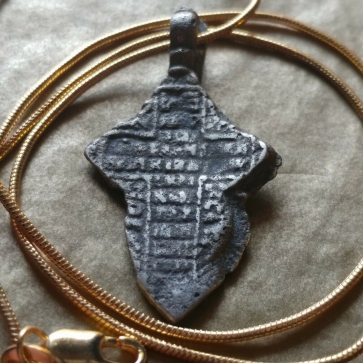 Byzantium Cross Pendant Necklace