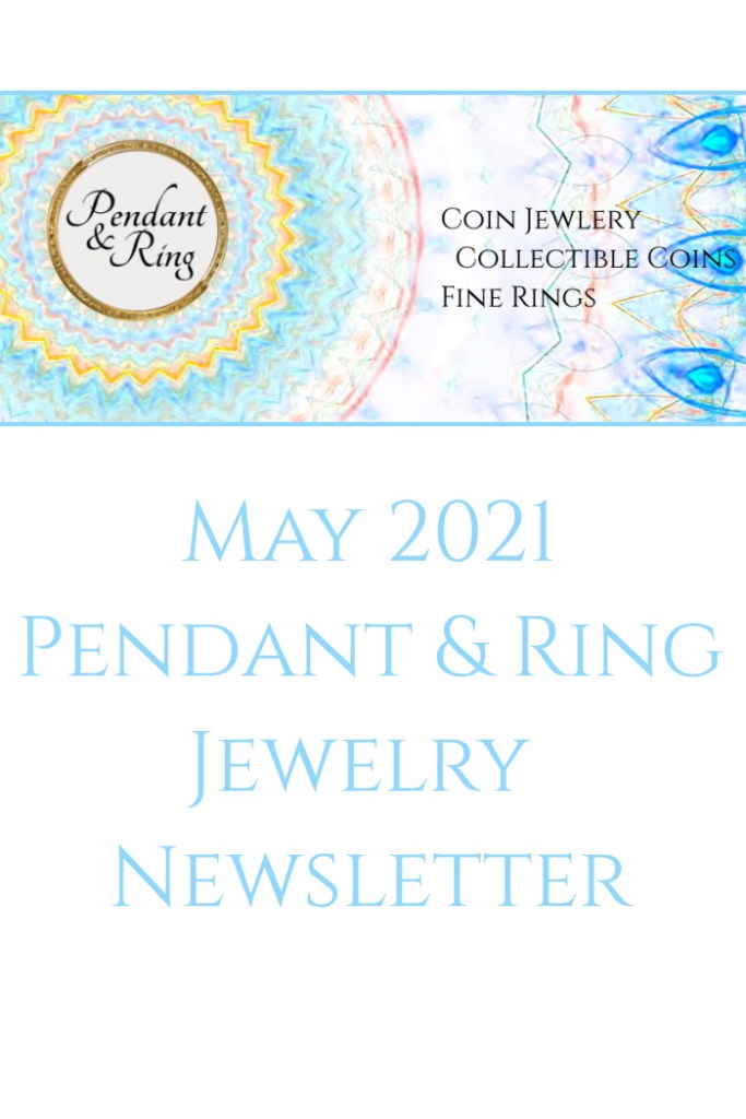 coin pendant, coin necklace, rasta jewelry, pirate jewelry, 