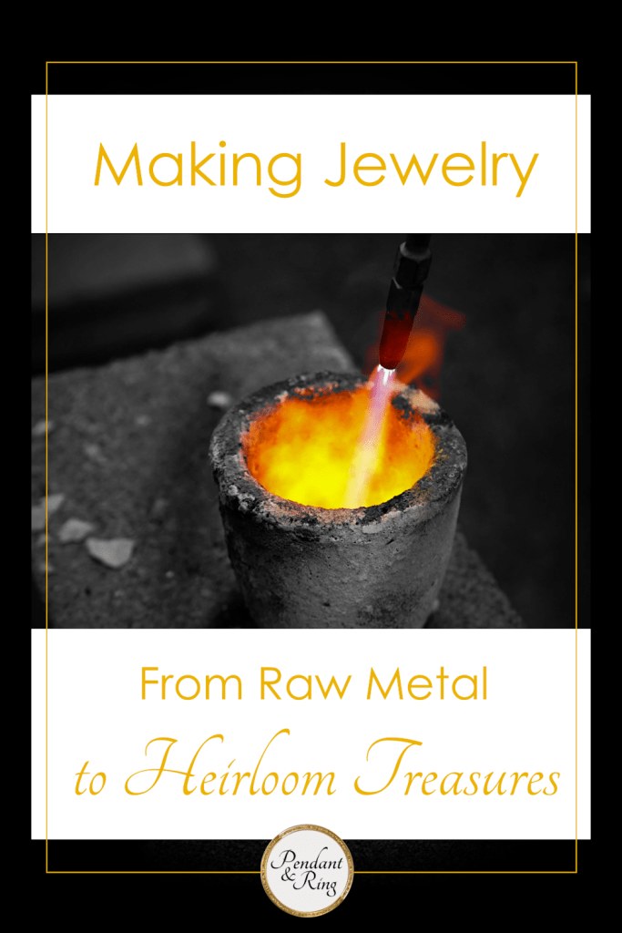 making metal jewelry, coin pendants and hammered rings