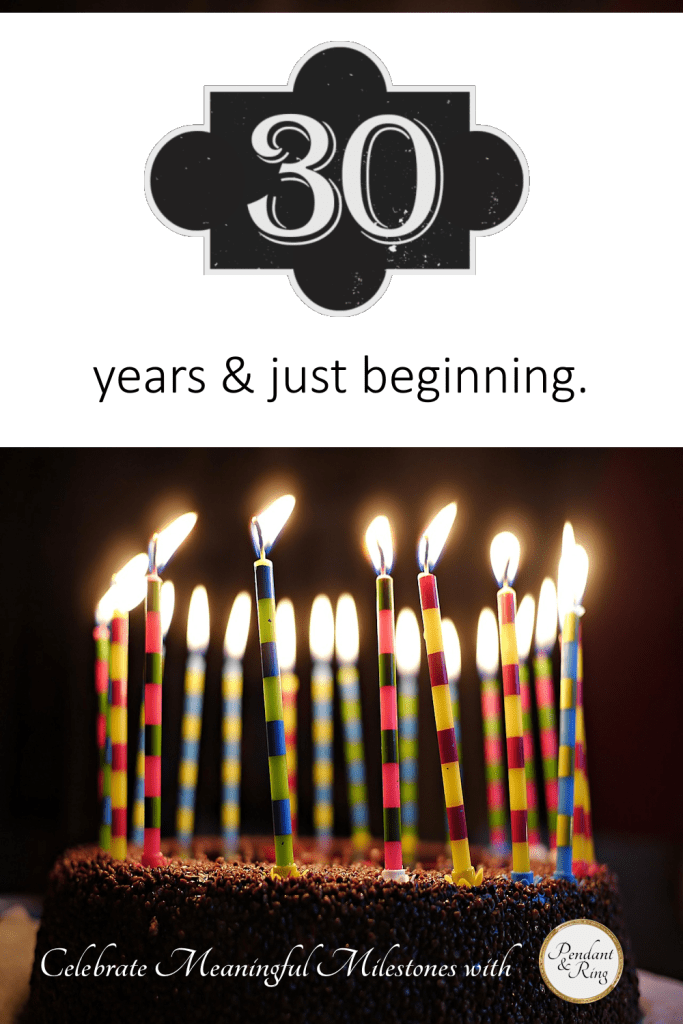 A Meaningful Life: Thirty, and Only Just&nbsp;Beginning